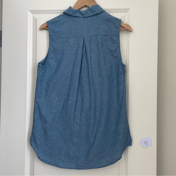 Tradlands Highland Sleeveless Everyday Chambray size M - Picture 5 of 8